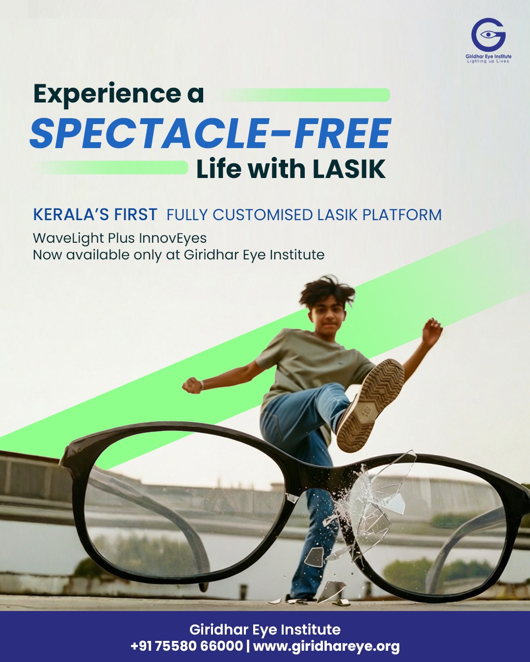 New Lasik Machine - Kerala’s First WaveLight Plus InnovEyes started functioning at Giridhar Eye Institute
